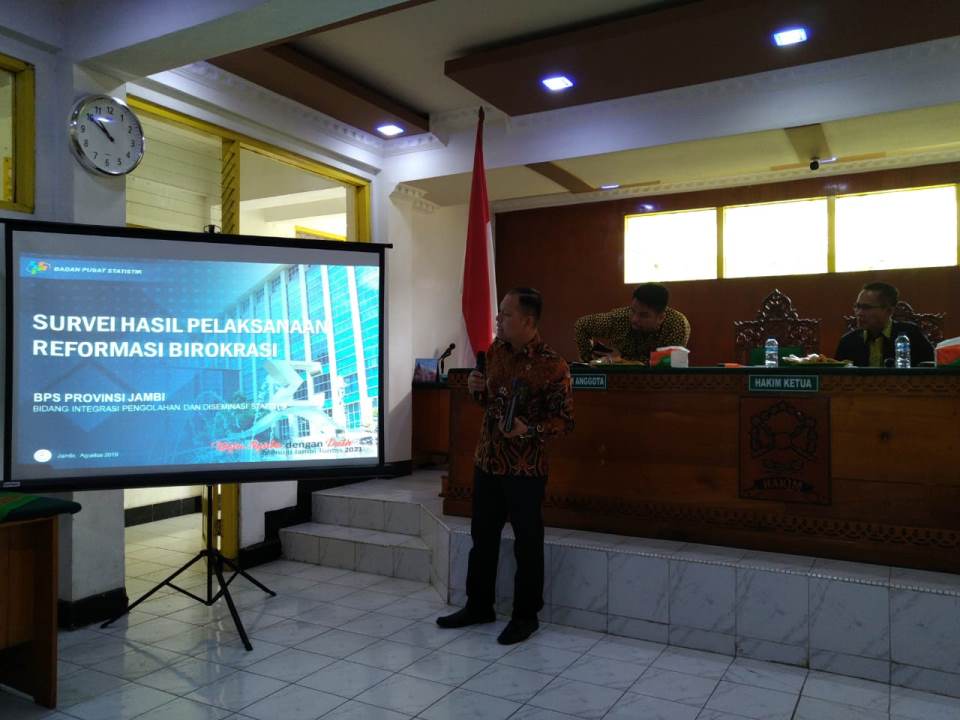 Sosialisasi Pendampingan dan Pembekalan BPS Terhadap Pembangunan ZI dan WBK-WBBM